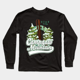 Campgaw Mountain Ski logo Long Sleeve T-Shirt